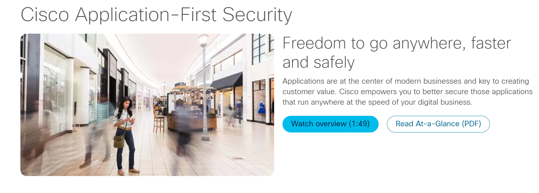 Cisco cybersecurity software for business